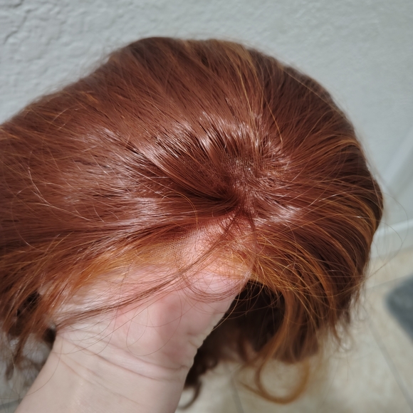 Zeppelin Golden Copper Hair Wig - Picture 4 of 5